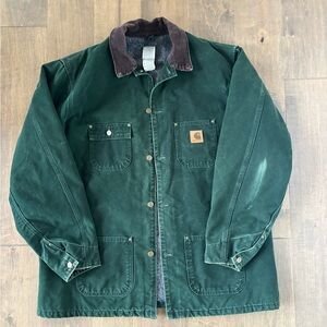 Carhartt Men's Forest Green Field Jacket